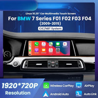 Autoradio CarPlay BMW Série 7 F01 F02 (2009-2015) – Écran Linux 10,25 pouces