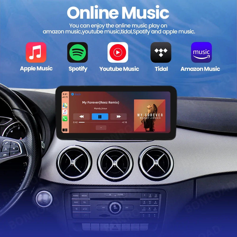 Autoradio CarPlay Mercedes Classe B W245 W246 (2011-2019) – Écran 10,25 ou 12,3 pouces, vue 7