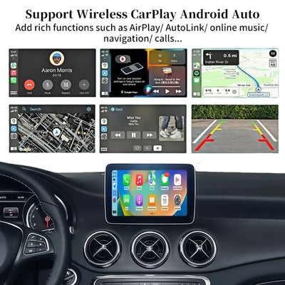 Décodeur CarPlay et Android Auto Sans Fil pour Mercedes