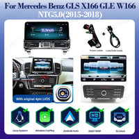 Autoradio CarPlay Mercedes ML GL GLE GLS (W166, X166) – Écran 12,3 pouces, vue 8