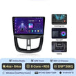 Autoradio CarPlay Peugeot 207 (2006-2015) – Android 12, 8 cœurs, DSP 30 EQ, 4 Go / 64 Go