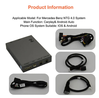 Autoradio CarPlay Sans Fil Mercedes Classe C E W204