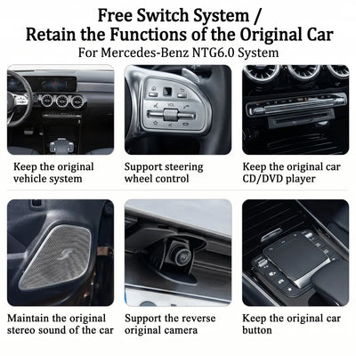 Module CarPlay sans Fil pour Mercedes Benz MBUX NTG6.0