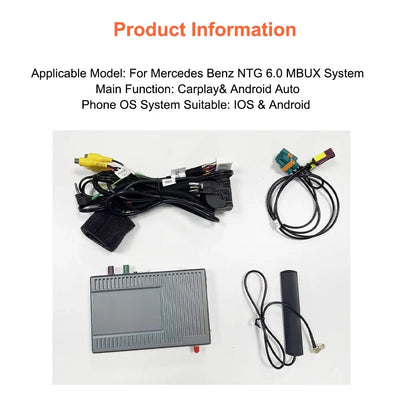 Module CarPlay sans Fil pour Mercedes Benz MBUX NTG6.0