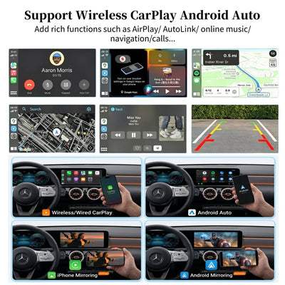 Module CarPlay sans Fil pour Mercedes Benz MBUX NTG6.0