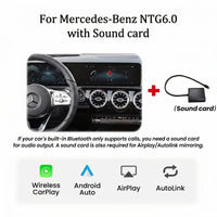 Boîtier CarPlay Mercedes MBUX NTG 6.0 (2019-2022) – CarPlay sans fil, écran d'origine, vue 9