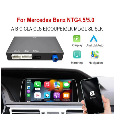 Adaptateur CarPlay Sans Fil Mercedes NTG 4.5 et 5.0