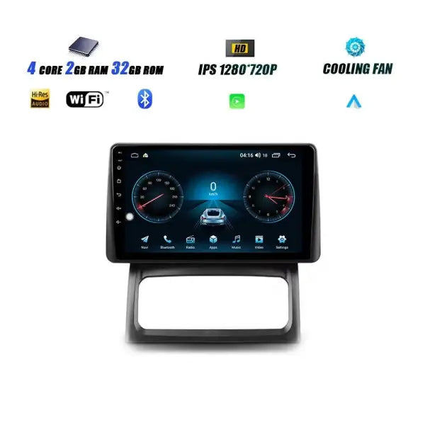 Autoradio Clio 2 CarPlay écran tactile 2 DIN