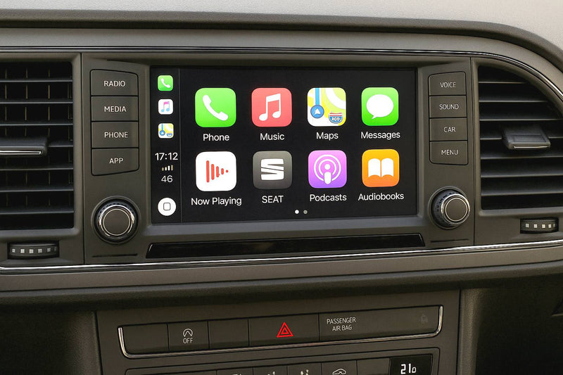 Autoradio CarPlay Seat Leon 5F (2012-2020) – Octa-Core, 4 Go / 64 Go, écran tactile Full HD