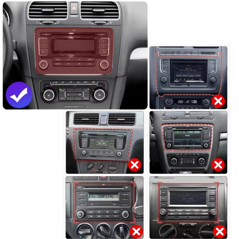 Autoradio CarPlay Volkswagen Golf 5, Golf 6 et Polo 5 (2003-2013) – Android, 2 Go / 32 Go, sans fil, vue 8