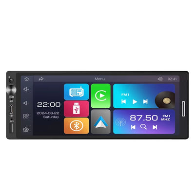 Becquet Voiture Autoradio 1 DIN 7 Pouces CarPlay Android Auto