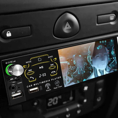 Becquet Voiture Autoradio 1 DIN 7 Pouces CarPlay Android Auto