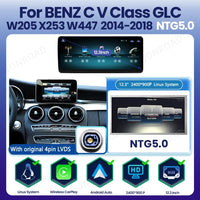 Autoradio CarPlay Mercedes Classe C W205 GLC (2014-2018) – Écran 10,25 ou 12,3 pouces, vue 10