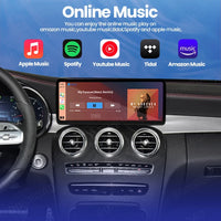 Autoradio CarPlay Mercedes Classe C W205 GLC (2014-2018) – Écran 10,25 ou 12,3 pouces, vue 8