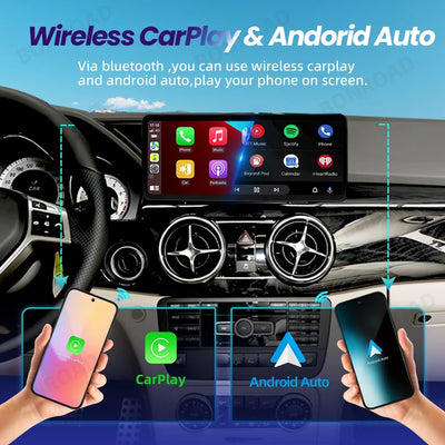 Autoradio Tactile CarPlay Android Auto Mercedes GLK X204