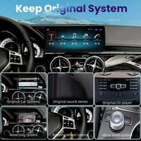 Autoradio CarPlay Mercedes GLK X204 (2008-2015) – Écran 10,25 ou 12,3 pouces, vue 6