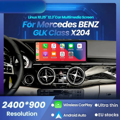 Autoradio Tactile CarPlay Android Auto Mercedes GLK X204