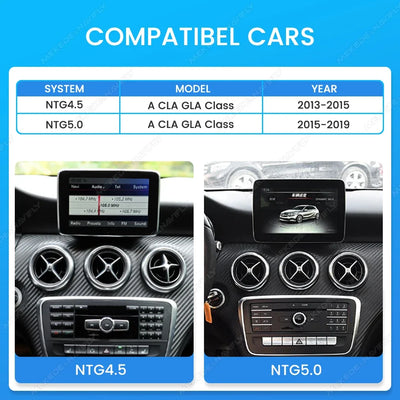 Mercedes-Benz Classe A, GLA, CLA Autoradio Multimédia CarPlay 10,25/12,3 Pouces