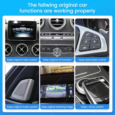 Mercedes-Benz Classe A, GLA, CLA Autoradio Multimédia CarPlay 10,25/12,3 Pouces