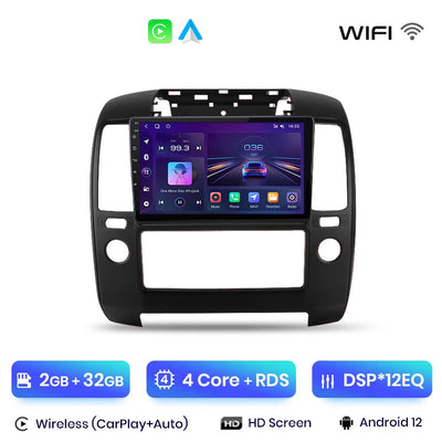 Autoradio Nissan Navara D40 CarPlay GPS écran tactile