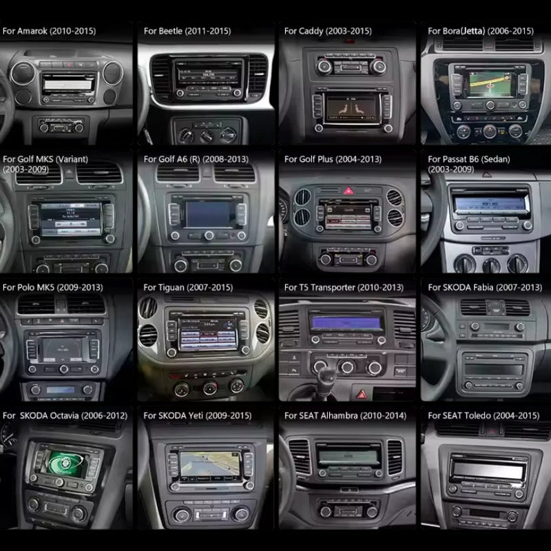 Autoradio CarPlay Volkswagen Golf 5, Golf 6 et Polo 5 (2003-2013) – Android, 2 Go / 32 Go, sans fil, vue 7