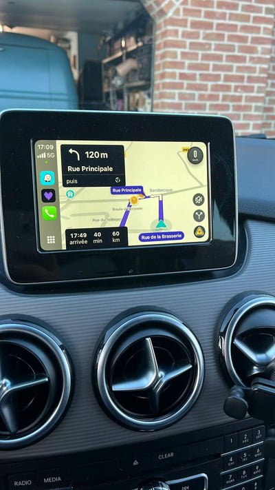 Boîtier Activation Apple CarPlay Android Auto pour Mercedes NTG 5.1