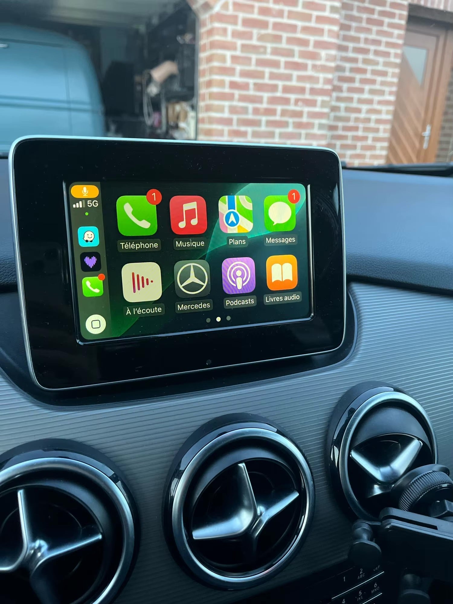 Boîtier Activation Apple CarPlay Android Auto pour Mercedes NTG 5.1
