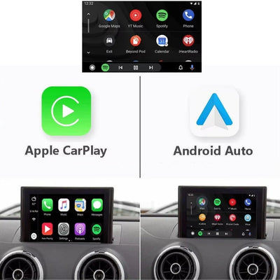 Becquet Boîtier CarPlay Sans Fil Android Auto Audi A3 8V