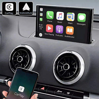 Becquet Boîtier CarPlay Sans Fil Android Auto Audi A3 8V