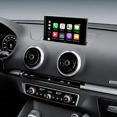 Becquet Boîtier CarPlay Sans Fil Android Auto Audi A3 8V