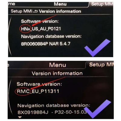 Becquet Interface CarPlay Android Sans Fil pour Audi A1 Q3