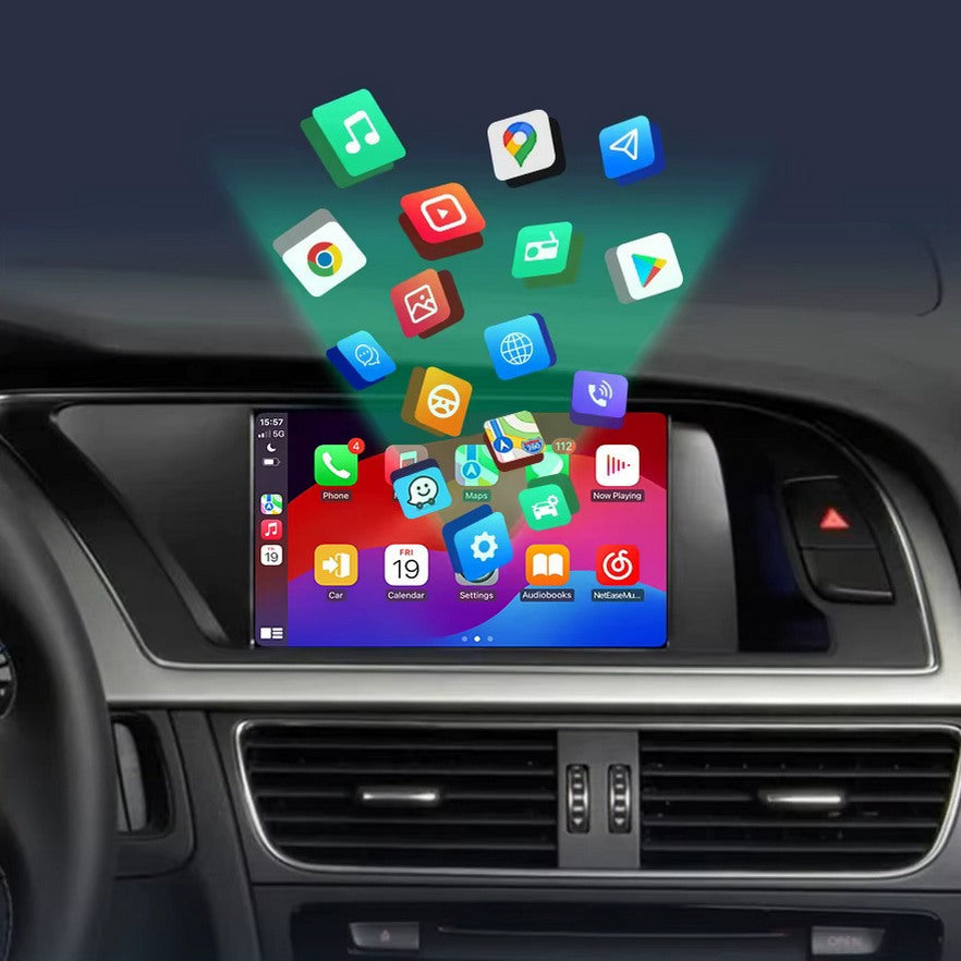 Boîtier CarPlay Android Auto pour Audi A5 B8 2007-2012
