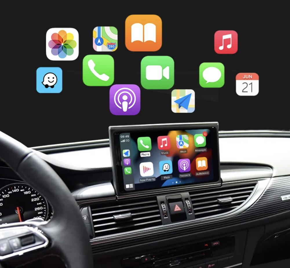 Boîtier CarPlay Android Auto pour Audi A7 C7 2010-2018