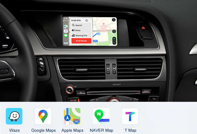 Boîtier CarPlay Android Auto pour Audi Q5 2009-2015, Interface Multimédia