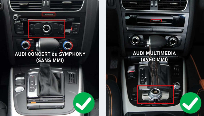 Boîtier CarPlay Audi Q5 SQ5 (2008-2017) – MMI HNAV, BNAV, HN ou Sans MMI, vue 6