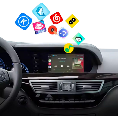Boîtier CarPlay Android Auto Sans Fil pour Mercedes Classe S W221