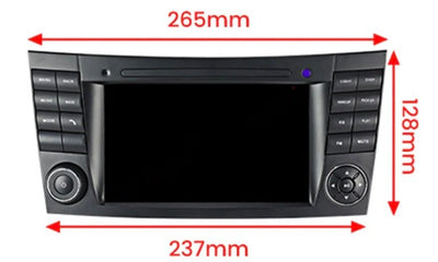 Boîtier CarPlay Android Auto Mercedes CLS W219 2003-2011