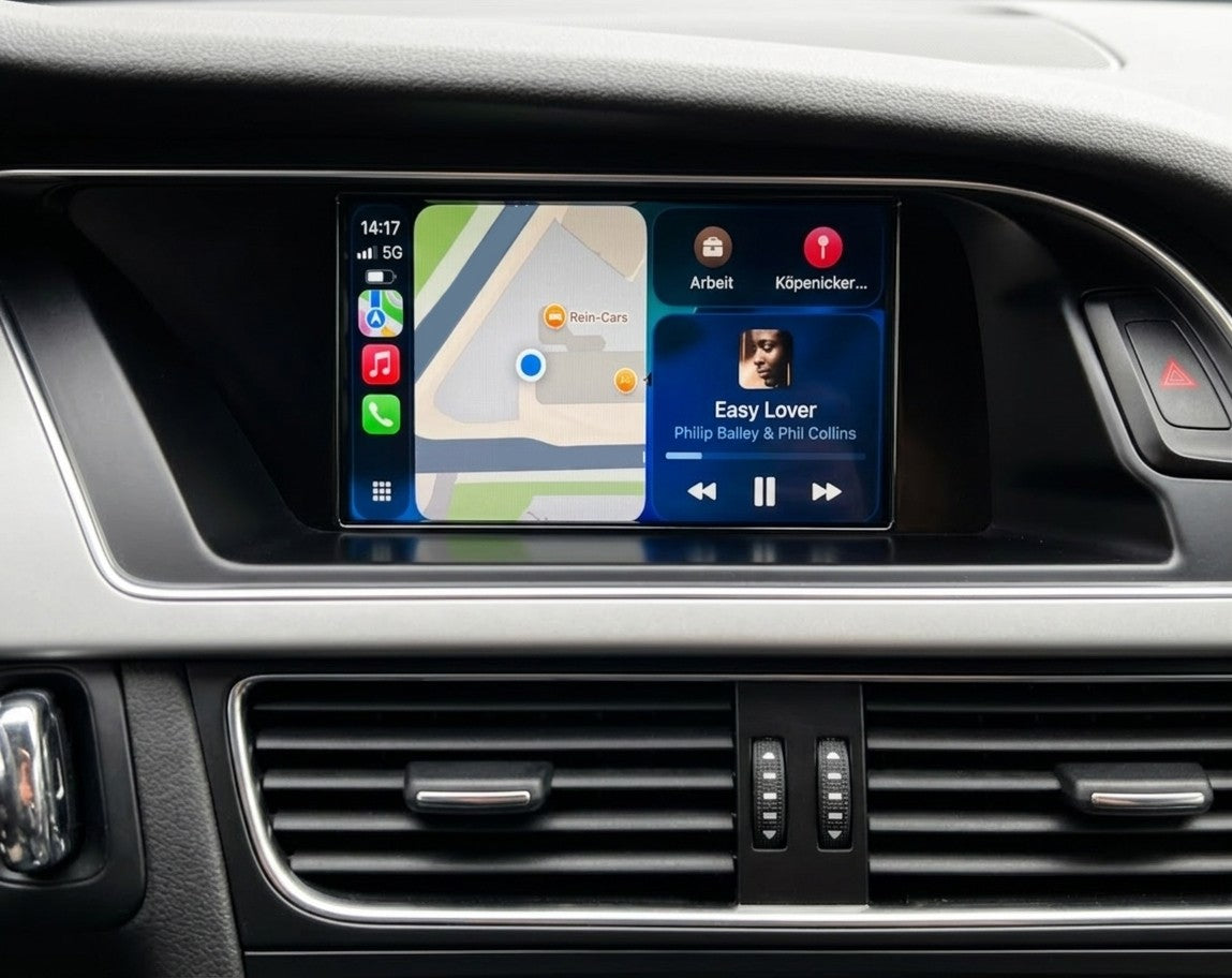 Interface CarPlay Android Auto Sans Fil pour Audi A4 S4 B8