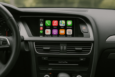 Interface CarPlay Android Auto Sans Fil pour Audi A4 S4 B8