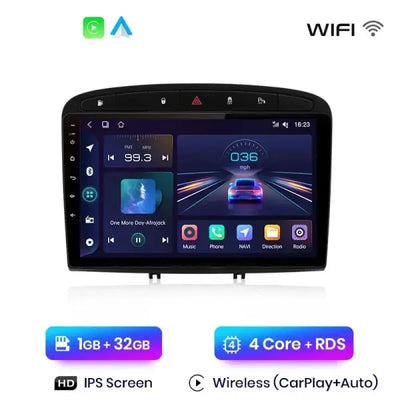 CarPlay 308 Phase 1 écran tactile Android sans fil