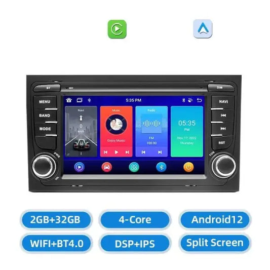 CARPLAY AUDI A4 B7 (2004 - 2008) K1 - Compatible avec - Disponible sur carplay - voiture