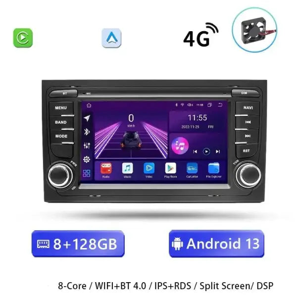 CARPLAY AUDI A4 B7 (2004 - 2008) K4 - Compatible avec - Disponible sur carplay - voiture