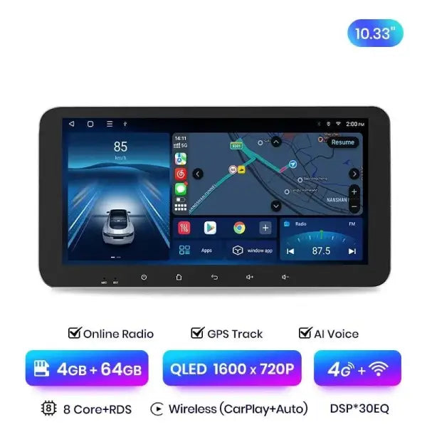 CARPLAY BMW E46 (1998-2008) 10,33"