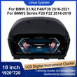Compteur Digital CarPlay BMW F20 F22 X1 F48 X2 F39 – Écran 10 pouces, avec ou sans HUD
