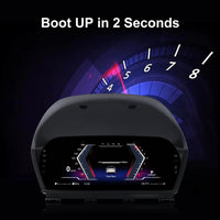 Compteur Digital CarPlay BMW F20 F22 X1 F48 X2 F39 – Écran 10 pouces, avec ou sans HUD, vue 4