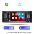 Autoradio CarPlay BMW X5 E53 (1999-2006) – 2 DIN, split screen, DSP, 6 versions