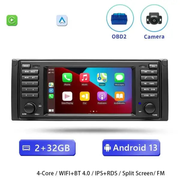 Carplay Bmw X5 E53 (1999-2006) V1plus