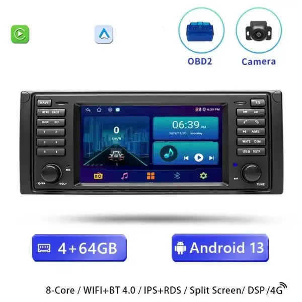 Carplay Bmw X5 E53 (1999-2006) V2plus