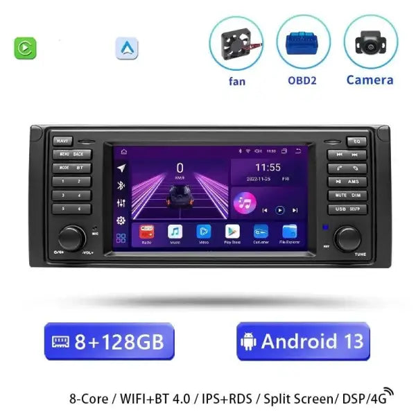 Carplay Bmw X5 E53 (1999-2006) V3plus