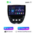 Autoradio CarPlay Citroën C1 (2005-2014) – Écran IPS HD, 1 Go / 32 Go, sans fil